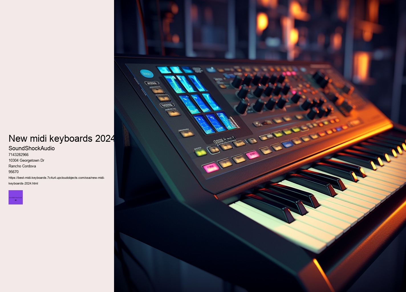 new midi keyboards 2024